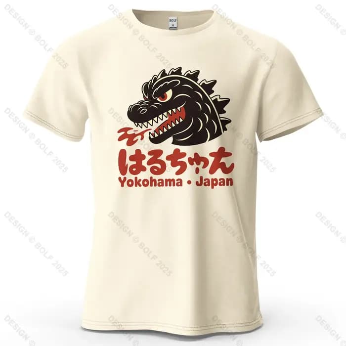 Monster Head féroce imprimé hommes T-Shirt 100% coton surdimensionné Pop Culture graphique t-shirts