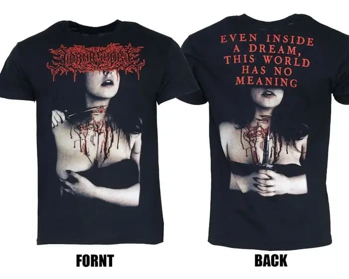 T-shirt imprimé Lorna Shore Heavy Metal Band