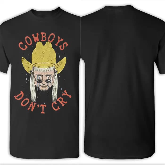 Oliver Tree Cowboys Don't Cry T-shirt pour homme