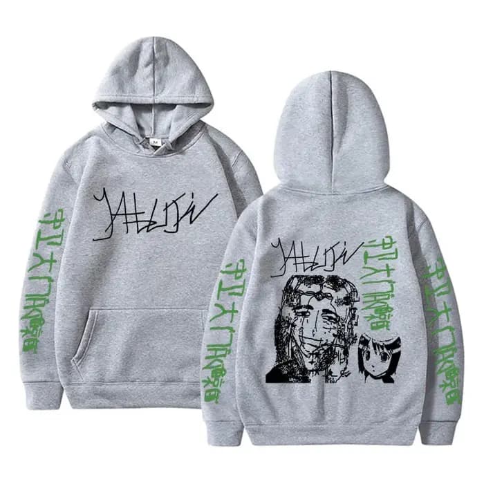 Sweat à capuche imprimé Yabujin en édition limitée pour hommes et femmes