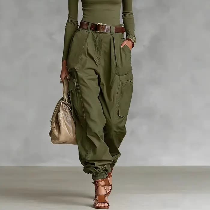 Pantalon Cargo Vintage Streetwear Femme