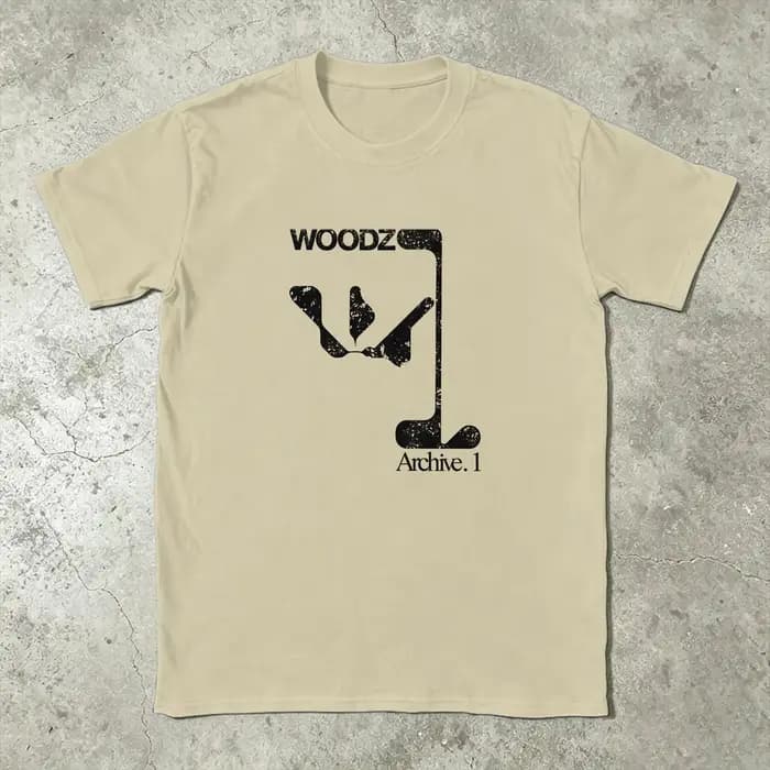 T-shirts Novelty WOODZ World Tour 2026 pour hommes