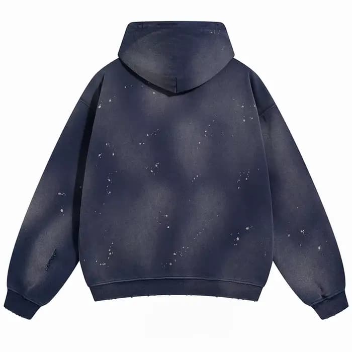 Sweat à capuche Vintage cassé pour hommes