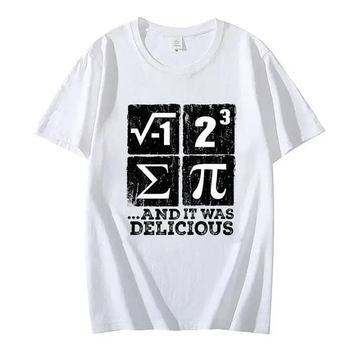 Hommes T-shirts été j'ai mangé certains Pi Design t-shirt drôle j'ai