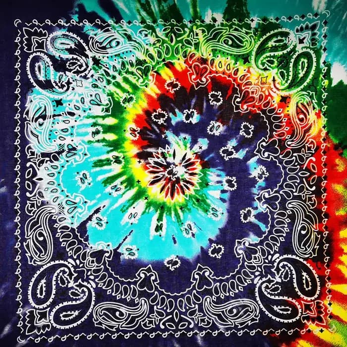 Nouvelle mode Hip Hop 100% coton Bandana carré écharpe 55 cm * 55 cm noir rouge Paisley bandeau impr