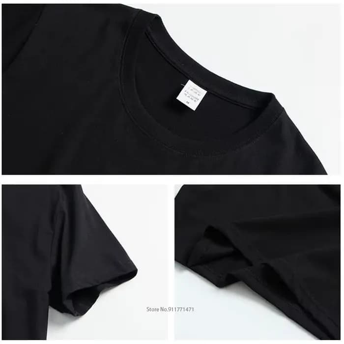 Nouveau t-shirt hauts noirs pour hommes Design