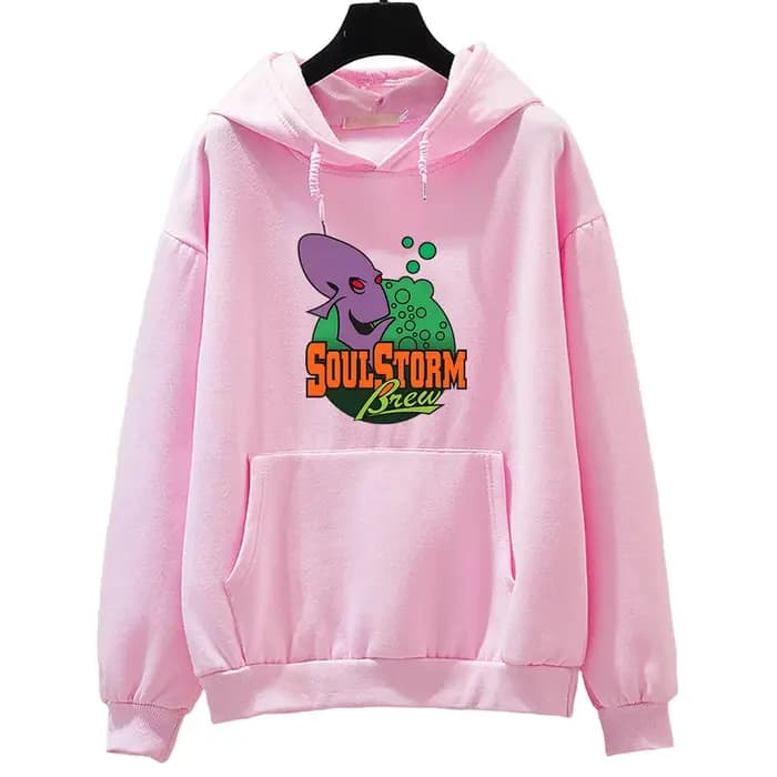Oddworld-Sweat à capuche avec impression graphique