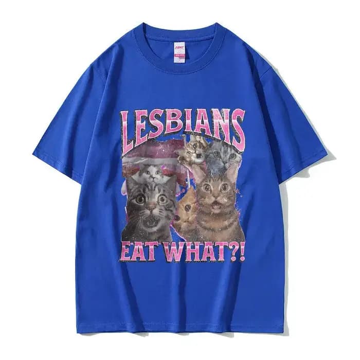 T-shirt unisexe « Lesbiennes mangeront ce qu'elles veulent » – Nouveau