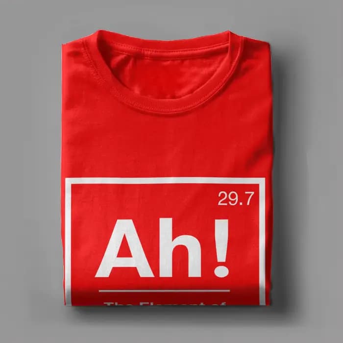 T-shirt Project Hail Mary pour l'été AH! Element of Surprise T-shirts Hippie pour hommes en pur coton à col rond et manches courtes