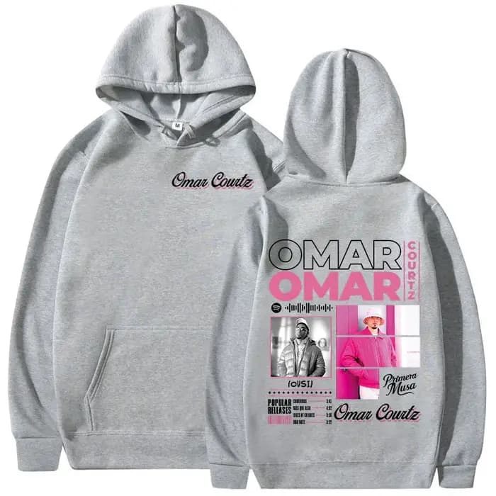 Omar Courtz Primera Musa Album Tour Merch sweat à capuche pour homme femmes vêtements mode sweats