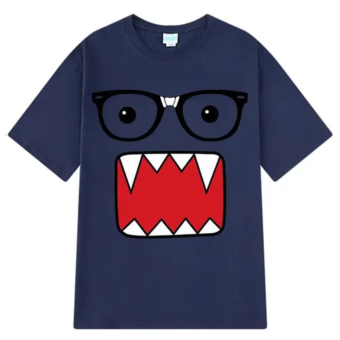 Domo Kun drôle humoristique mode T-Shirts hommes femmes 100% coton