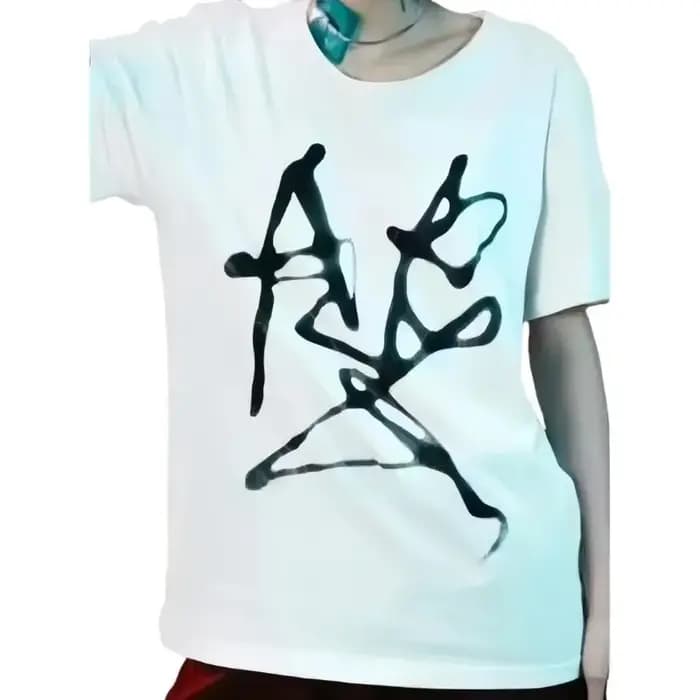 Anime Alien Cosplay scène jusqu'à décontracté blanc t-shirt à manches courtes idole Costume Halloween haut de fête
