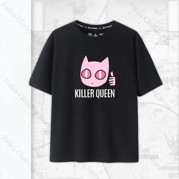 JOJO partie 4 tueur reine Kawaii imprimé T-shirt été hauts à manches courtes T-shirt vêtements quoti