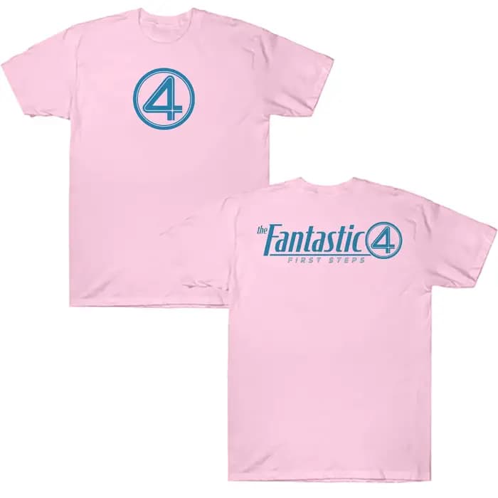 Les quatre fantastiques premiers pas T-shirts haute qualité couverture en coton cadeaux graphique t-shirt hommes femmes