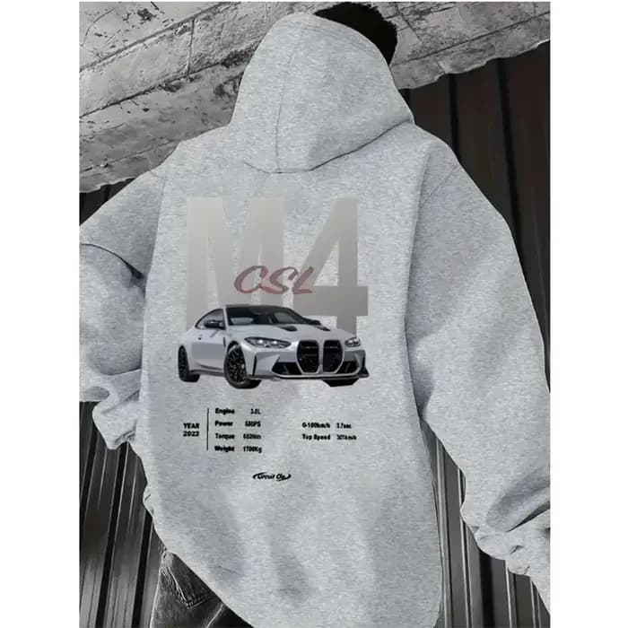 Mode hommes femmes unisexe F40 voiture sweats à capuche 2025 automne hiver pulls décontractés JDM Streetwear hauts à capuche