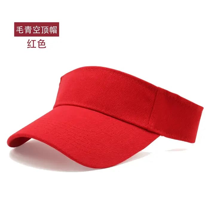 Casquettes de baseball d'été unisexe à visière vide