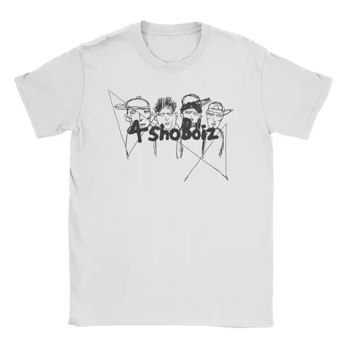 Lngshot Louis Rising K‑Pop Hip‑Hop T-shirt graphique unisexe pour hommes et femmes, col rond, manche
