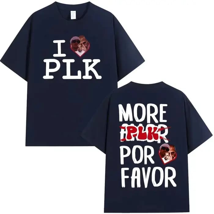 T-shirt Rapper I Love Plk pour hommes et femmes