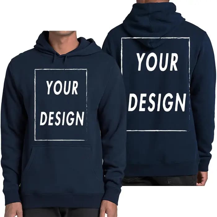 Sweat à capuche personnalisé à manches longues pour hommes et femmes