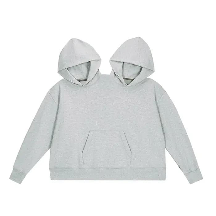 InDispensadt-Sweat à capuche une pièce pour hommes et femmes, sweat-shirt solide, pull pour couples,