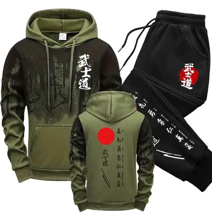 Offres spéciales hommes survêtement imprimer Splash-encre sweats à capuche sport Jogging