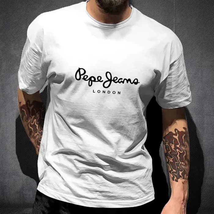 Nouveau T-shirt Pepe Jeans London pour homme avec logo
