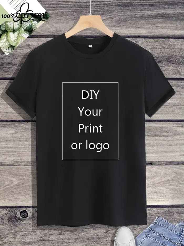 T-shirt personnalisé pour créer votre propre photo ou motif, culture d'entreprise, impression sur ti