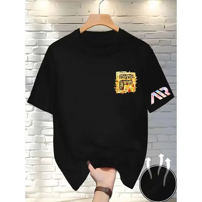 T-shirt décontracté à col ras du cou pour hommes/femmes, imprimé renard et léopard, tendance Y2K, haut de gamme, haute qualité, pour le sport et le fitness