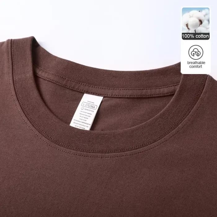 Homme t-shirts 100% coton de haute qualité nouvelle marque d'été hauts classique plaine col rond manches courtes décontracté mode hommes vêtements