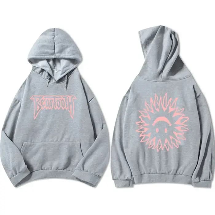 Sweats à capuche Pink Beartooth Rock Band pour hommes
