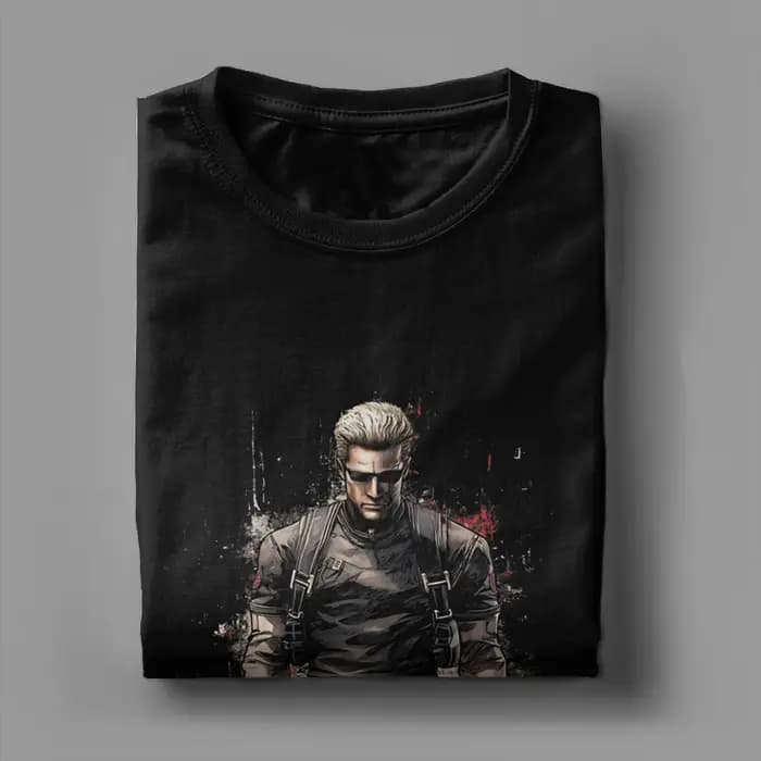 T-shirts imprimés Albert Wesker Art pour hommes