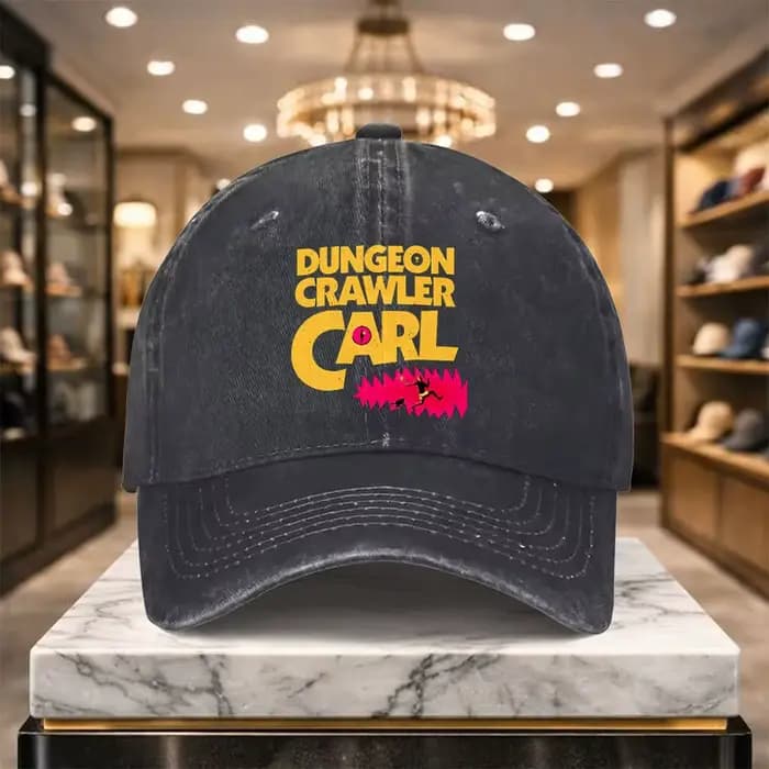 Casquette de baseball polyvalente et décontractée de style Dungeon Crawler Carl