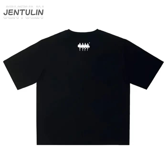 Harajuku Streetwear hommes t-shirt Пусть танцуют лебеди imprimé graphique surdimensionné Hip Hop Y2k mode coréenne rétro vêtements lettre hauts