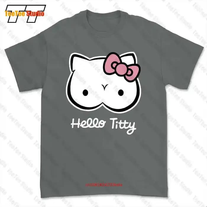 T-shirt Hello Titty Design, T-shirt BRQW