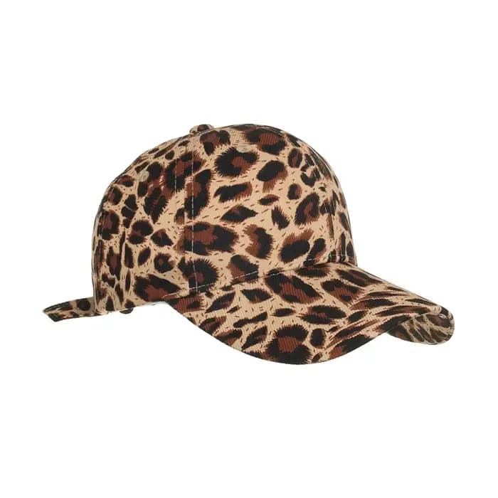 Casquette de Baseball léopard pour femmes et hommes