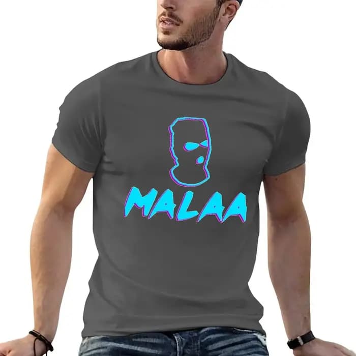 Malaa DJ T-shirt coloré pour homme