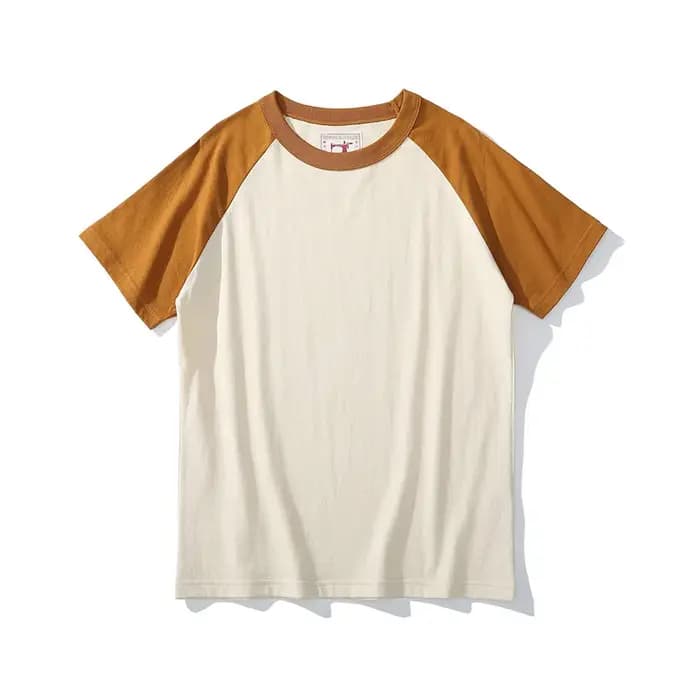 Akkad Kuti 2024 Style rétro japonais homme col rond manches Raglan t-shirts étudiant décontracté bonne Collocation t-shirt 100% coton