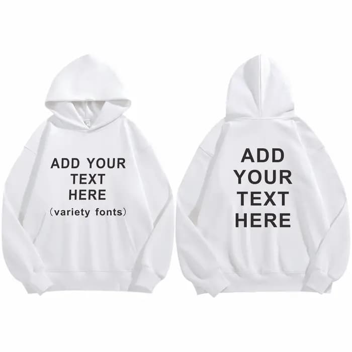 Sweat à capuche personnalisé 500G