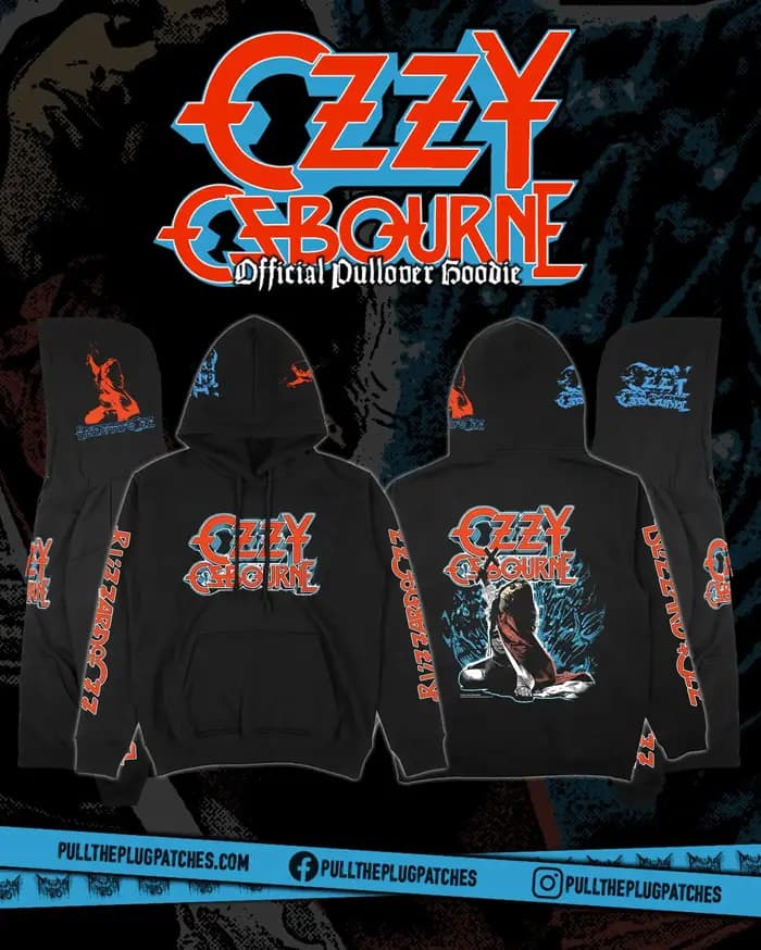 Sweat-shirts Ozzy Osbourne Blizzard of Ozz imprimés pour hommes et femmes