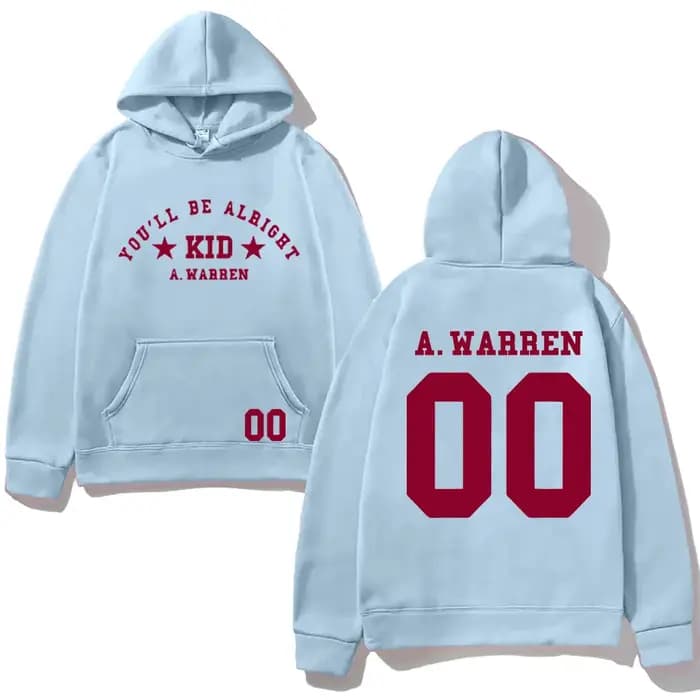You'll Be Alright sweat à capuche Alex Warren 2025NEW unisexe