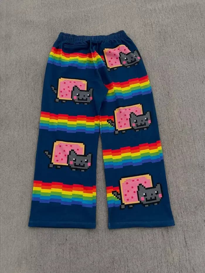 Pantalon de jogging vintage hip-hop pour homme