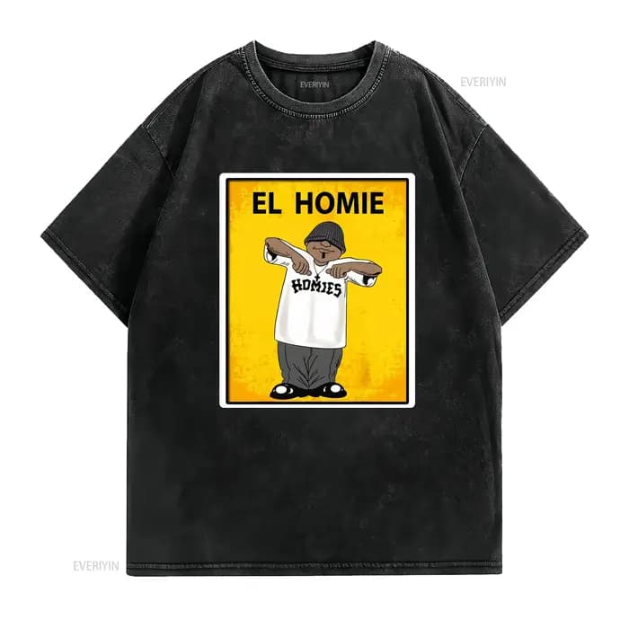 T-shirt El Homie Loteria vintage