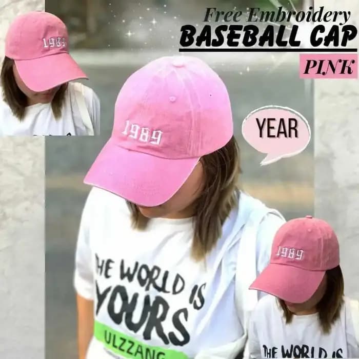 Casquette de baseball en coton personnalisée avec nom brodé – Chapeau de soleil idéal pour souvenir, cadeau ou promotionnel pour la famille, les amis et le quotidien