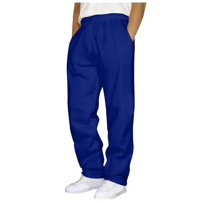 Hommes Cargo survêtement pantalon automne hiver polaire pantalons
