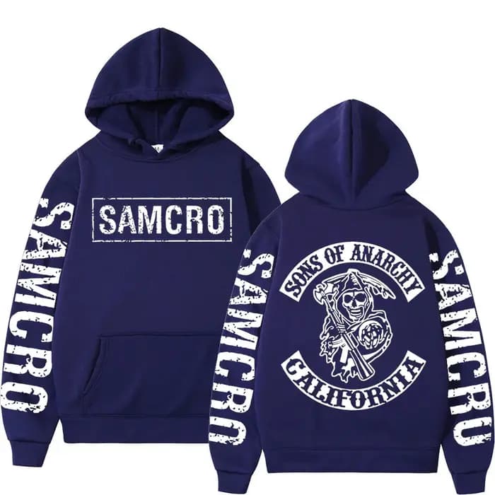 TV Play Sons of Anarchy sweat à capuche imprimé hommes femmes vêtements gothique Vintage sweats