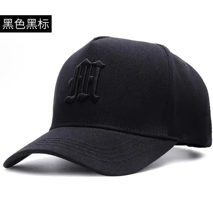 Casquette de baseball coréenne à large bord pour têtes de grande envergure