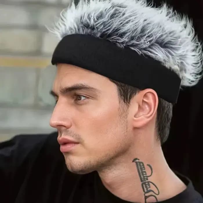 Casquette décorative de style hip-hop tendance