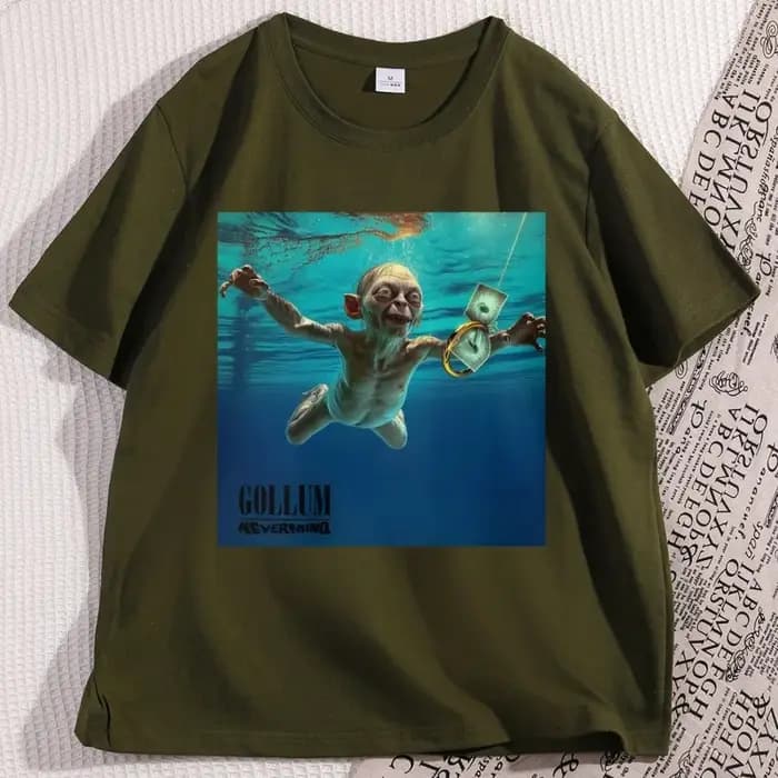 Gollum coton à manches courtes T-Shirt décontracté