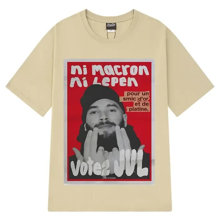 T-shirts graphiques tendance JUL du rappeur français pour hommes et femmes