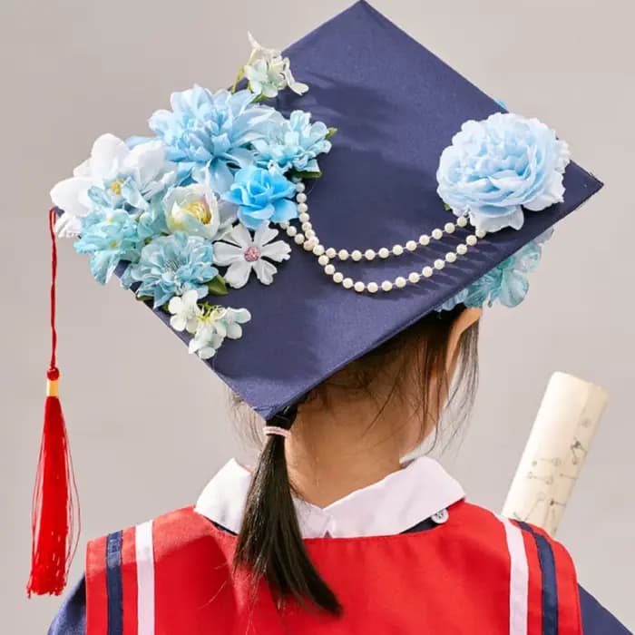 Casquette Trencher à fleurs